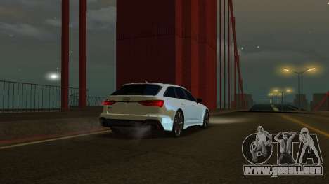 Audi RS6 Avant (YuceL) para GTA San Andreas