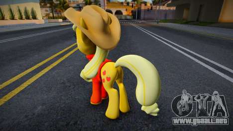 Applejack Winter para GTA San Andreas