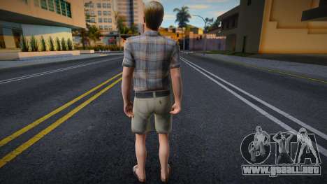 Hombre en pantalones cortos en pantalones cortos para GTA San Andreas