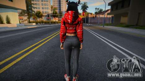 Tifa Lockhart - Invernal Sweater v2 para GTA San Andreas