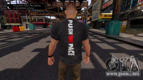 Deportistas con camisetas de luchadores de la WW para GTA 4