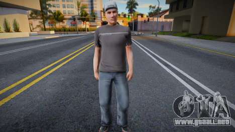 Un hombre con gorra al estilo de la República Ki para GTA San Andreas