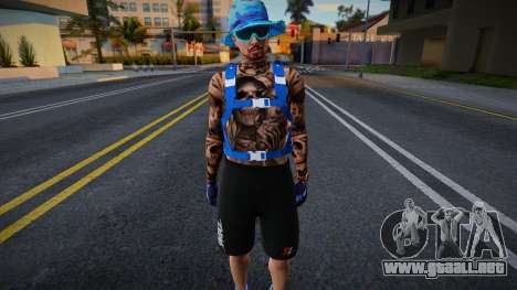 New Gangster man v2 para GTA San Andreas