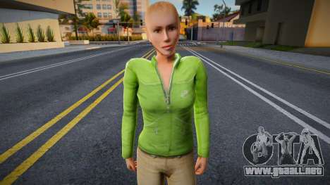 Muchacha joven en estilo KR 2 para GTA San Andreas