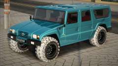 Toyota Mega Cruiser [Blue] para GTA San Andreas