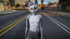 Cute Furry Wolf para GTA San Andreas