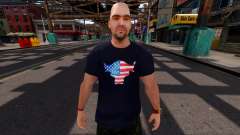 Deportistas con camisetas de luchadores de la WWE para GTA 4