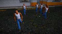 Mod puesto a cero: los clones de CJ caminan sincrónicamente para GTA San Andreas