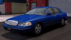Ford Crown Victoria LX 1999 [Blue] para GTA 4