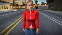 Mujer ordinaria en estilo KR 7 para GTA San Andreas
