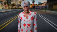 Piel de hombre en pijama para GTA San Andreas