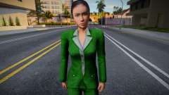 Mujer de negocios en estilo KR 1 para GTA San Andreas