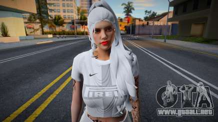 SKIN FEMININA DO INTER para GTA San Andreas