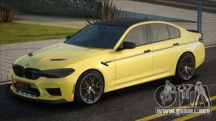 BMW M5 F90 [Yellow] para GTA San Andreas