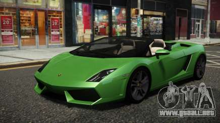 Lamborghini Gallardo LP560 Roadster para GTA 4