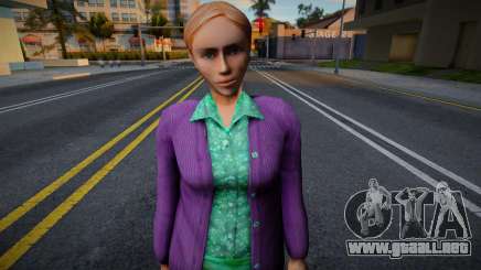 Mujer Ordinaria en Estilo KR 1 para GTA San Andreas