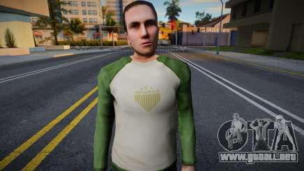 Chico normal en estilo KR 2 para GTA San Andreas