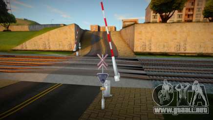 Two tracks barrier different 2 para GTA San Andreas