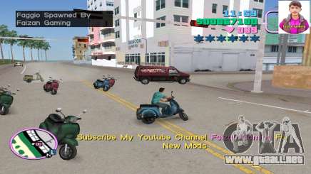 Bicicleta Spawn Faggio para GTA Vice City