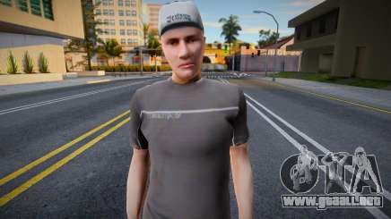 Un hombre con gorra al estilo de la República Kirguisa para GTA San Andreas