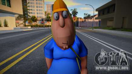 Chris Griffin Family Guy Skin para GTA San Andreas