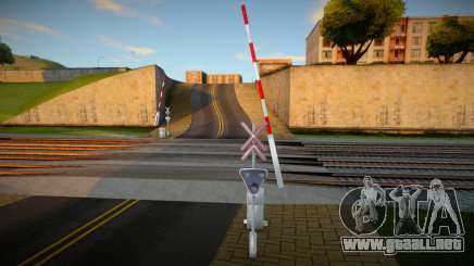 Two tracks barrier different 1 para GTA San Andreas