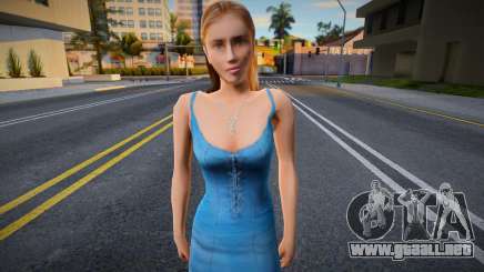 Chica con vestido estilo KR para GTA San Andreas