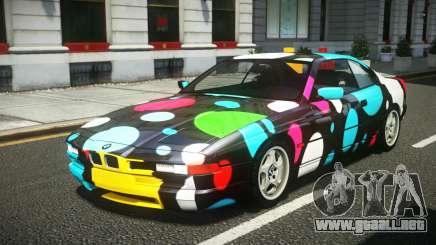 BMW 850CSi L-Edition S8 para GTA 4