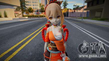 Yoimiya from Genshin Impact v2 para GTA San Andreas