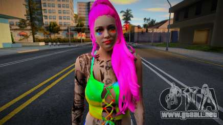 SKIN PVP FEMININA para GTA San Andreas