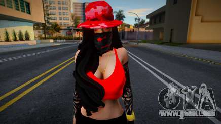 FAZENDO SKIN FEMININA 1 para GTA San Andreas