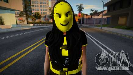 Girl Milicia para GTA San Andreas