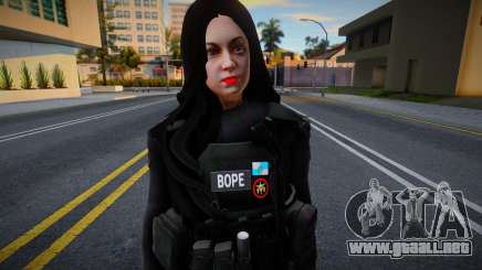 Chica policía para GTA San Andreas