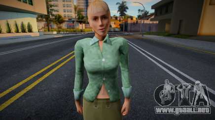 Mujer ordinaria en estilo KR 5 para GTA San Andreas