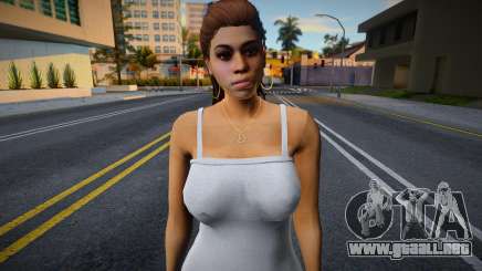 GTA VI - Lucia White Dress Trailer v1 para GTA San Andreas