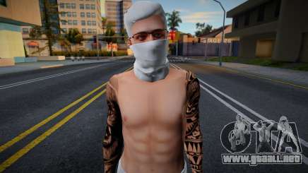 SKIN MASCULINA RAMDON ESTILO FIVEM para GTA San Andreas