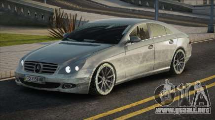 Mercedes-Benz CLS500 Ukraine Winter para GTA San Andreas