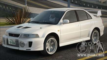 Mitsubishi Lancer Evolution lX White para GTA San Andreas