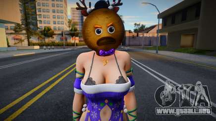 DOAXVV Nyotengu - Sweet Merry Night v1 para GTA San Andreas