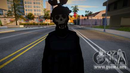 Swat (mask Ghost) para GTA San Andreas