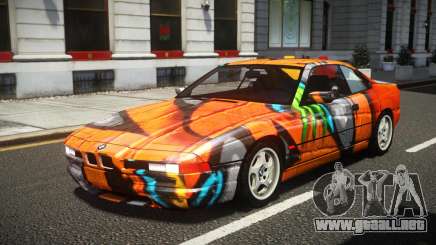 BMW 850CSi L-Edition S14 para GTA 4