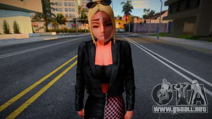 Rubia de moda 2 para GTA San Andreas