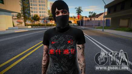 SKIN DA TDC TROPA DA CHINA 2 para GTA San Andreas