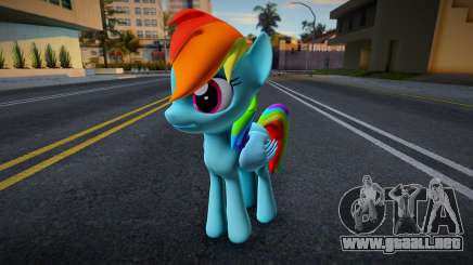 Rainbow Dash New HD para GTA San Andreas