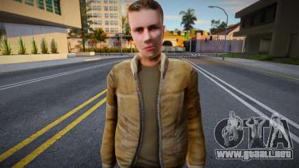 Un hombre común con una chaqueta al estilo de KR para GTA San Andreas