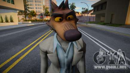 Mr Wolf (The Bad Guys) Skin para GTA San Andreas