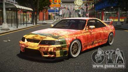 Nissan Skyline R33 R-Ti S13 para GTA 4