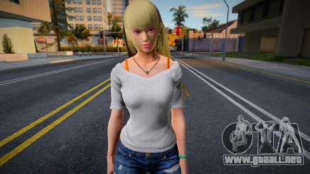 Lili Summer School Uniform para GTA San Andreas