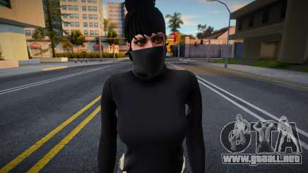 SKIN DE GUERRILHA FEMININA para GTA San Andreas