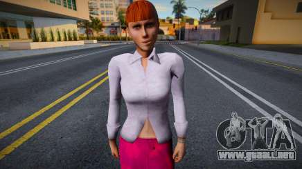 Mujer ordinaria en estilo KR 2 para GTA San Andreas